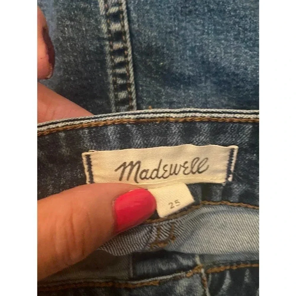 Madewell Size 25 Denim Button-up Jean Skirt Mini Casual Pockets Summer Ready